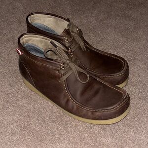 Clarks Men's Dark Brown Chukka Boots